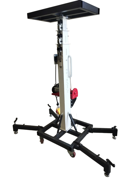 بالابر تلسکوپی پایه عنکبوتی